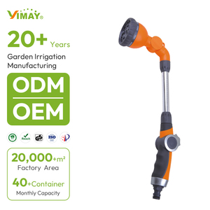 Outils et fournitures de jardinage, <span class=keywords><strong>tuyau</strong></span> <span class=keywords><strong>d</strong></span>'<span class=keywords><strong>arrosage</strong></span>, buse en plastique, 9 modes de pulvérisation variables, <span class=keywords><strong>lance</strong></span> <span class=keywords><strong>d</strong></span>'<span class=keywords><strong>arrosage</strong></span> de jardin - Product Image 1