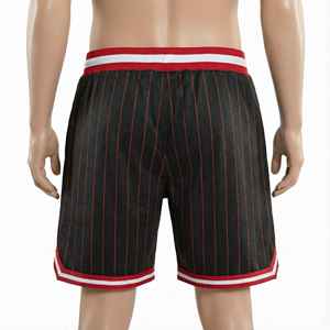 Pantalones Cortos de Playa de Punto de Algodón para Hombre, Tallas Grandes, Ajuste Holgado, Transpirables, Ecológicos, con Cordón, Estilo Urbano, para Verano - Product Image 4