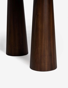Antique Design <b>Solid</b> <b>Wood</b> <b>Round</b> <b>Dining</b> <b>Table</b> Modern Wooden <b>Dining</b> Room Furniture With Dark Brown Finishing for Home Hotel Villa - Product Image 6