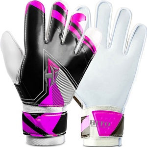 Gants de gardien de but de haute qualité en latex allemand, nouvelle conception, protection des doigts, personnalisables avec logo, respirants, anti-boulochage. - Product Image 1