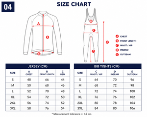 Ensemble de maillot et de short de cyclisme pour hommes de haute qualité, personnalisé, en spandex/coton, séchage rapide, 4 saisons, bleu marine, blanc, rouge, manches longues, pour adultes - Product Image 4