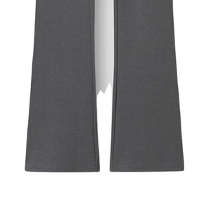 Pantalones de Niña, Corte Bootcut, Cintura Elástica, Tejido de Viscosa, Ecológicos, Transpirables, Cómodos, Uniformes Escolares, Ropa Casual - Product Image 5