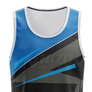 Conjunto de Uniforme Deportivo de Alta Calidad para Hombre, en Poliéster, para Atletismo, Personalizable, Transpirable, para Entrenamiento Deportivo - Product Image 4
