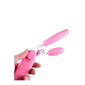 Doppio vibratore dell'uovo del telecomando rosa - Product Image 2