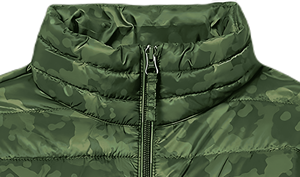Unisex Premium Thick Puffer <b>Jacket</b> 100% Nylon Stand Canvas Outerwear Windproof Hood Water-Resistant <b>Warm</b> Coat Cold Weather - Product Image 4