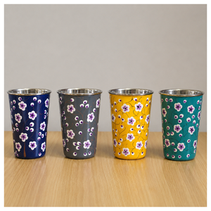 Cadeaux personnalisés en gros pour le Nouvel An, verres empilables en acier inoxydable imprimés sur mesure, verres décoratifs faits à la main, cadeaux - Product Image 4