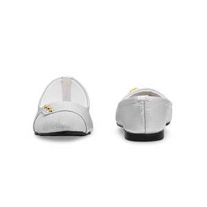 Zapatos planos plateados WN0988 - Product Image 2