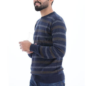 เสื้อไหมพรมลำลองสำหรับผู้ชายฤดูหนาว - คุณภาพสูง อุ่นสบาย ระบายอากาศได้ดี และสัมผัสนุ่มนวล เป็นมิตรกับสิ่งแวดล้อม ดีไซน์น้ำหนักเบา - Product Image 6