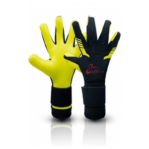 Gants de gardien de but orange et noir avec logo personnalisé, fabriqués à Sialkot - Product Image 5