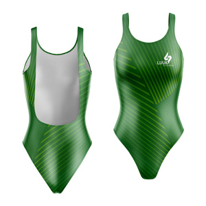 Traje de Baño de Surf Ecológico Personalizado para Mujer, Tejido Transpirable de Secado Rápido, Talla Grande, Ropa de Baño Sublimada - Product Image 4