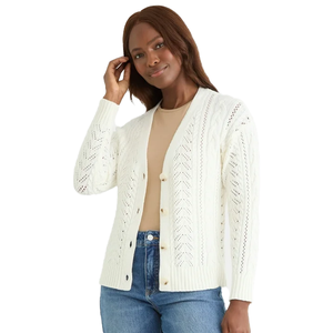 Pulls pour femmes surdimensionnés, prix direct d'usine, pulls en tricot élégants pour femmes, parfaits pour les tenues décontractées d'hiver, cardigan - Product Image 2