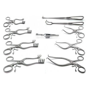 Juego de Instrumentos de Cirugía Espinal de Acero Inoxidable, Retractores Ortopédicos Cervicales, Herramientas para Huesos |   Certificado CE ISO por Grip Surgical - Product Image 1