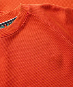 Sudaderas Clásicas Premium de Algodón y Felpa, Personalizables con Logotipo, Color Naranja Sólido, Cuello Redondo, Transpirables - Product Image 6