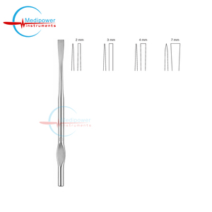 OEM Walter Osteotomes, instruments chirurgicaux en acier inoxydable allemand pour la chirurgie plastique et ORL, fabrication |   Osteotomes osseux - Product Image 6