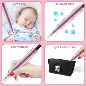 Máquina de Manicura USB de Alta Velocidad (30000 RPM) para Uñas Acrílicas, Gel, Pulido, Suavizado de Callosidades, Esencial para Salón de Belleza - Product Image 6
