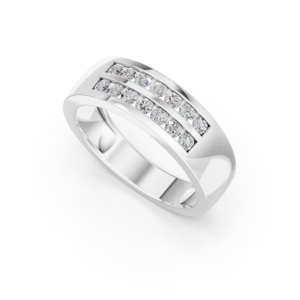 925 Silver Lab <b>Diamond</b> <b>Ring</b> For Women's IGI Certified RJC ODM OEM Ethical Fine Jewellery Manufacturer Wholesale WB300443 - Product Image 1