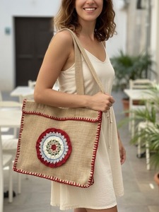 Sacs en jute très demandés pour la salle de sport, pour transporter des chaussures, des serviettes et des accessoires de fitness, disponibles à bon prix - Product Image 4