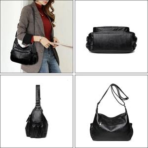 Bolsos de Hombro de Cuero de Lujo para Mujer, Bolsos de Moda para Mujer, Bolsos Elegantes de Cuero Genuino Personalizables PK - Product Image 4