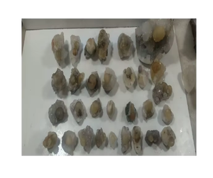 Esfera de Fluorita Amarilla Natural sobre Lote de Minerales de Cuarzo MM, Especímenes de Cristal Premium para Exhibición, Colección, Decoración, Sanación y Regalo - Product Image 2