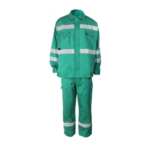 Combinaison de travail personnalisée en polyester respirant pour hommes, uniforme d'entreprise de sécurité, réfléchissante, imperméable et anti-vapeur - Product Image 1