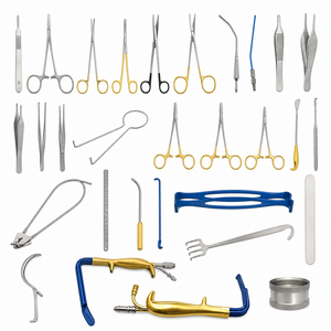 Juego de Instrumentos de Cirugía Mammaria Tebbetts Right, Instrumentos de Cirugía Plástica de Acero Inoxidable, Instrumentos para Levantamiento y Aumento de Senos - Product Image 1