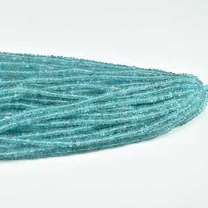 Cuentas redondas lisas de apatita Natural Sky de 4,5 mm, cuentas de piedras preciosas semipreciosas de apatita para la fabricación de joyas, suministros para manualidades DIY a granel - Product Image 2