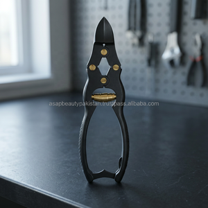 ASAP Cortaúñas Profesional Ecológico de Acero de Alta Resistencia con Punta de Acero, Mango Largo, Abertura de Mandíbula Ancha Curvada, Cortaúñas de Precisión de Alta Calidad - Product Image 3