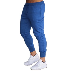 Pantalons de jogging décontractés sur mesure, poids lourd, pour hommes, en coton/polyester, respirants, séchage rapide, taille élastique, fermeture éclair - Product Image 1