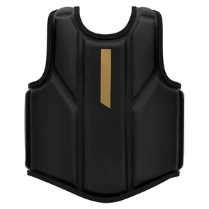 Chest Guard Thick Leather Body Guards for Boxing and MMA Training <b>Foam</b> <b>Padded</b> Martial Art Protectors for Gym Exercise - Product Image 2