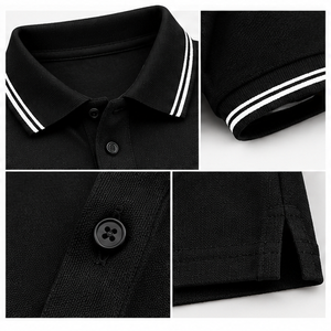 Camiseta Polo de Manga Corta para Hombre, Diseño Personalizado con su Propia Marca, Poliéster de Secado Rápido, para Golf - Product Image 4