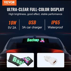 P5 programmabile pannello di visualizzazione a LED a colori con Pattern di animazione con testo personalizzato per APP Bluetooth per pubblicità aziendale - Product Image 2