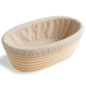 Natural cane sourdoughs <b>bread</b> <b>baskets</b> for dough rising rattan banneton sourdough brotform fermentation - Product Image 3