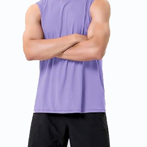 Breathable's <b>Men</b> Tank Tops Casual Fitness Running <b>Singlet</b> Active Top Cool Soft Modal-Blend Fabric Sleeveless Tank Tops - Product Image 6