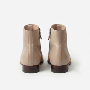 Premium Unisex Leather Ankle <b>Boots</b> Men's Side Zipper Ankle Booties Ladies Fashion Ankle <b>Boots</b> OEM Unisex Leather Ankle <b>Boot</b> - Product Image 4