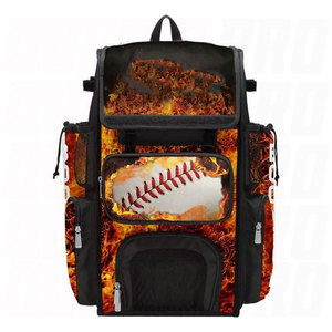 Sac à dos de baseball personnalisé avec porte-batte, sac de sport imperméable, logo d'équipe personnalisé, nom du joueur, baseball - Product Image 1