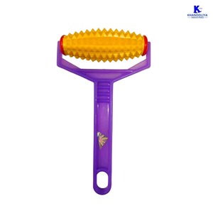 Rouleau d'acupression K-Star Karela avec poignée en plastique II, rouleau de massage d'acupression pour tout le corps, soulagement de la douleur, stimulant de la circulation sanguine - Product Image 1