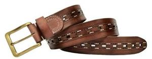 Ceinture décontractée en cuir pleine fleur faite à la main pour hommes, longueur personnalisable, haute qualité, légère, vente chaude, prix usine compétitif - Product Image 5