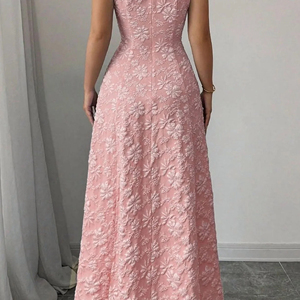 Nouvelle arrivée Robe de soirée sans manches Maxi longue pour femmes Robe de soirée longue à manches longues Tenue de soirée élégante - Product Image 6