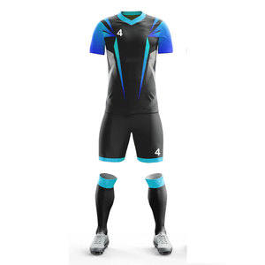 Tenues de football et de rugby personnalisées avec nom et numéros, respirantes, avec chaussettes, uniformes de joueur, vente en gros - Product Image 2