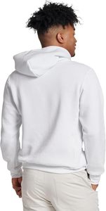 Sweat-shirt à capuche unisexe blanc, coupe oversize, en polaire, décontracté, couleur unie, avec poche, pour l'automne, sweat-shirt à capuche pour homme - Product Image 4