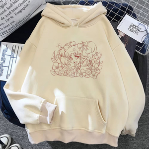 Sudaderas con capucha para mujer, nuevas sudaderas con capucha profesionales de calidad Candy Candy Anime, ropa de calle estética para mujer, camisa con capucha, chándal para mujer Kore - Product Image 1