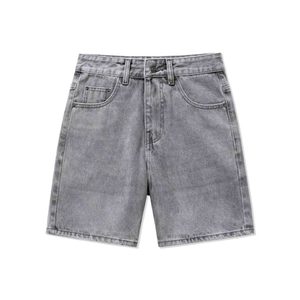 กางเกงยีนส์ขาสั้นทรงตรงเอวกลางสำหรับผู้ชาย รุ่น TST 4141.1 วินเทจ ระบายอากาศได้ดี เป็นมิตรต่อสิ่งแวดล้อม สีซีดกลาง ลุคสบายๆ เซ็กซี่ ผลิตจากผ้าสแปนเด็กซ์/คอตตอน - Product Image 1