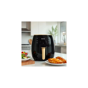 Friteuse à air carrée moderne sans huile, multifonctionnelle, en acier inoxydable, avec écran tactile, four électrique automatique grande capacité - Product Image 4