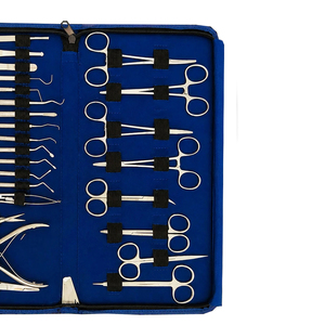 Kit Básico de Cirugía Menor, Juego de Instrumentos Quirúrgicos, Fuente de Alimentación Manual, Juego de Instrumentos de Cirugía Menor de Acero Inoxidable - Product Image 3