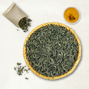 Listo para enviar Hojas de té verde Té a granel natural Alimentos al por mayor Bebidas Origen de Vietnam Té verde Lata - Product Image 3