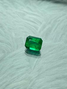 Émeraude verte naturelle taille octogonale |   Pierre d'émeraude véritable certifiée, non montée |   Pierre précieuse en émeraude de qualité supérieure |   Bijoux en gros | - Product Image 3