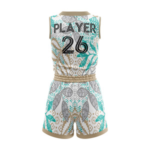 Fabricant d'uniformes de basket-ball pour femmes, ensemble personnalisé de maillot et short d'équipe, vêtements de sport respirants et à séchage rapide, fournisseur sur mesure - Product Image 2