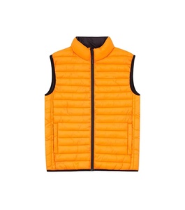 เสื้อกั๊กผู้ชายแบบเบา ทอ กันน้ำ สวมใส่สบายสำหรับฤดูหนาว ให้ความอบอุ่น แบบสั่งทำได้ ใส่ได้ทั้งชายและหญิง เหมาะสำหรับกิจกรรมกลางแจ้ง มีกระเป๋า ไม่มีแขน ซิป เหมาะสำหรับกอล์ฟ - Product Image 1