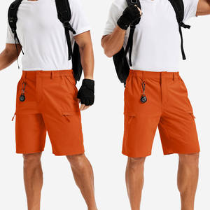 Pantalones cortos de senderismo para hombre, con múltiples bolsillos, estilo casual para deportes al aire libre, escalada y senderismo. - Product Image 6