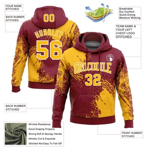 Custom <b>Stitched</b> American Flag Pattern Personalized Team Name Number Premium Quality Men Sublimation 100% Cotton Autumn Sports - Product Image 6